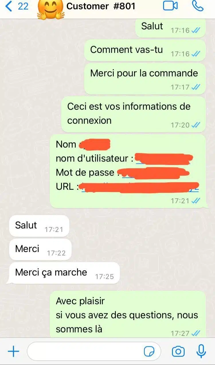 Avis client Trimixtriangles WhatsApp 4